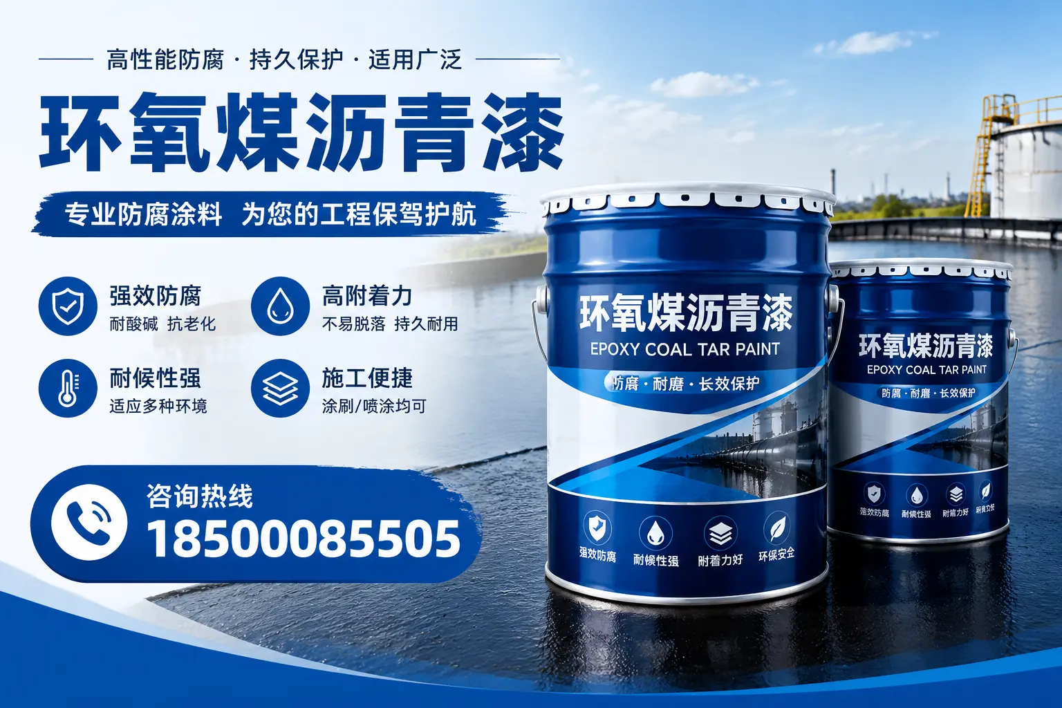 环氧煤沥青漆与其他漆类的比较，榆林用户的选择依据